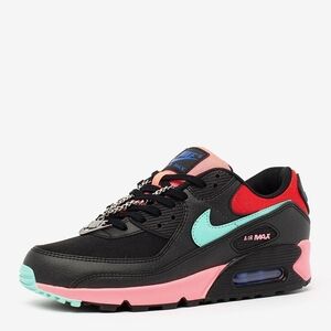Nike Air Max 90 Women's Sneakers - Black & Tropical Twist